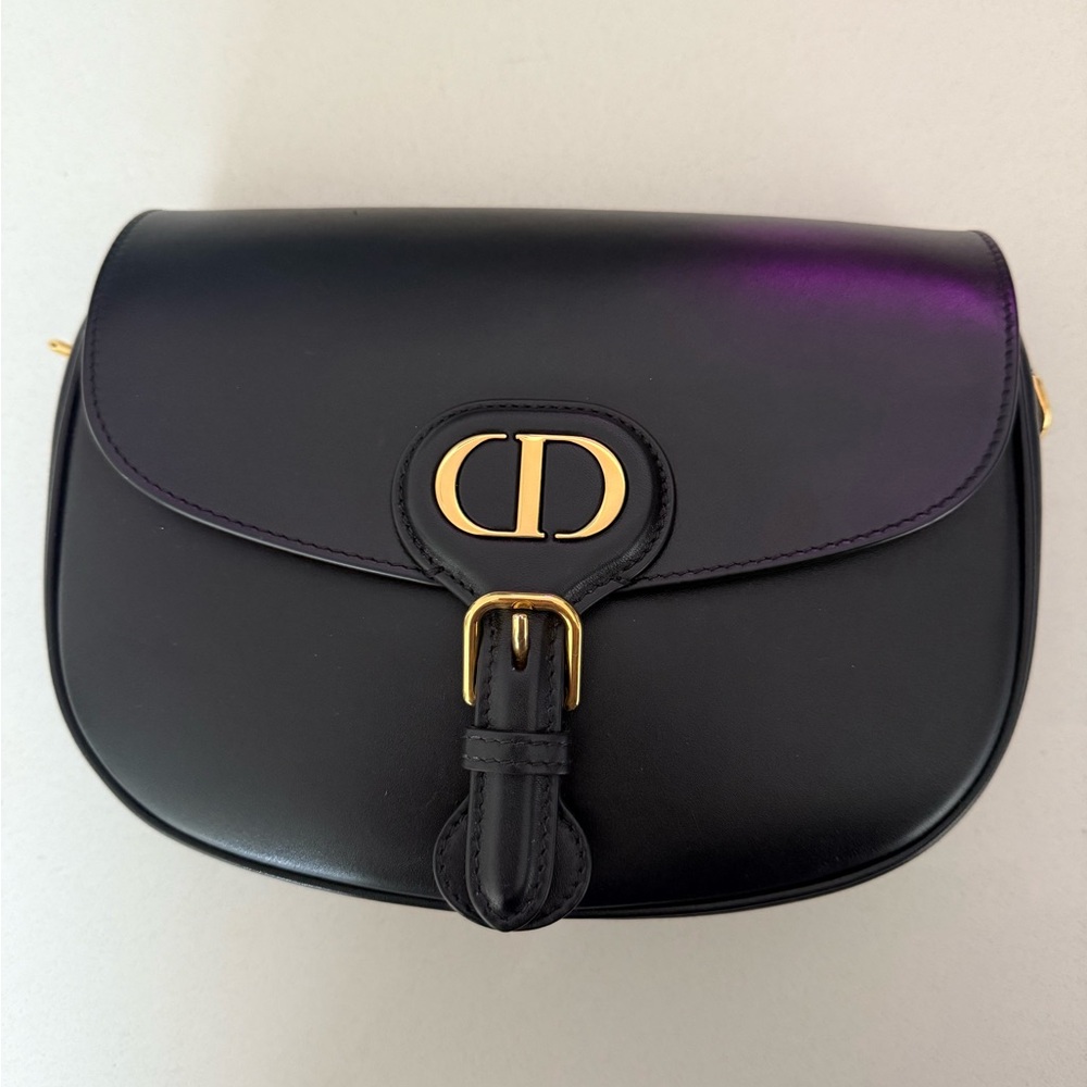 Dior Black Crossbody Bag with Gold Hardware
